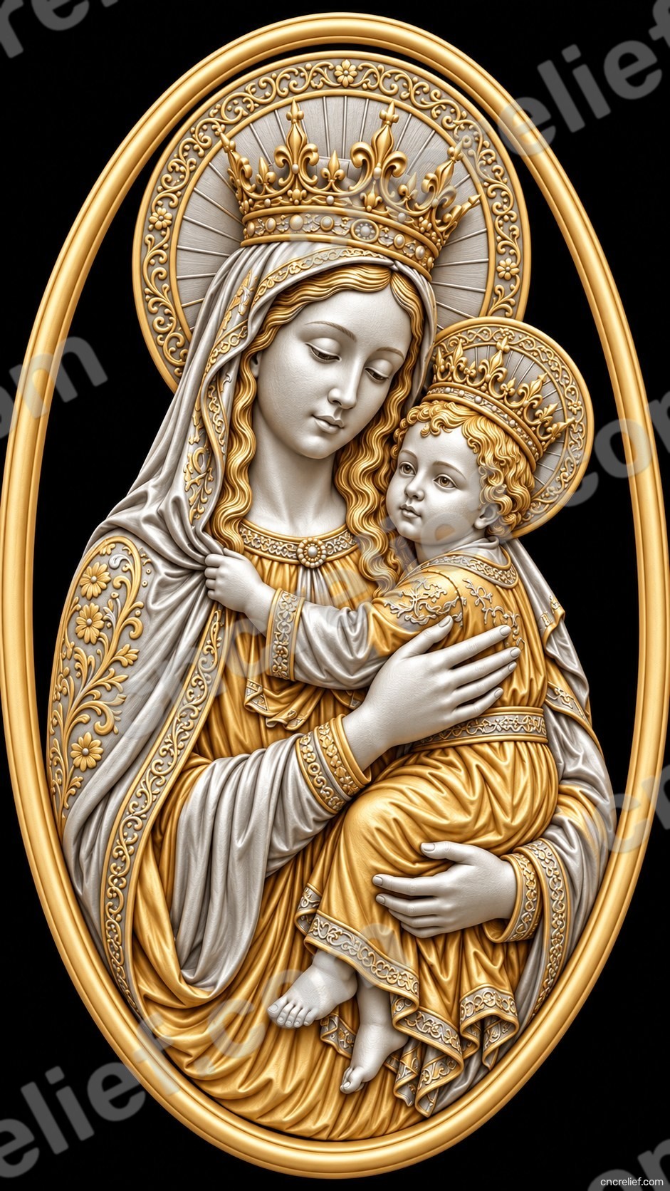 Christianity 142 - 3D relief design preview