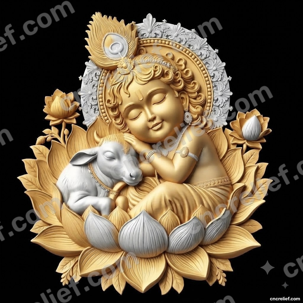 GOD 123 - 3D relief design preview