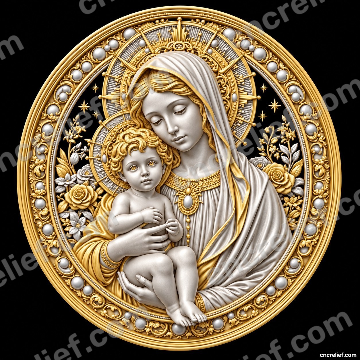 Christianity 167 - 3D relief design preview
