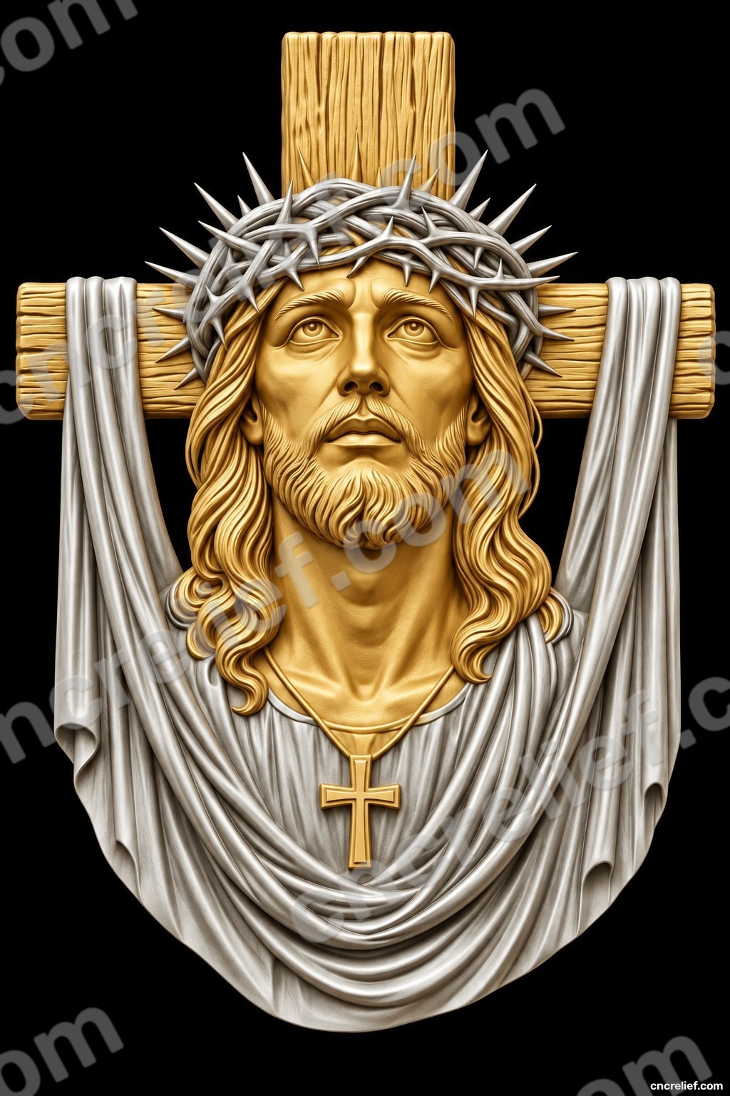Christianity 168 - 3D relief design preview