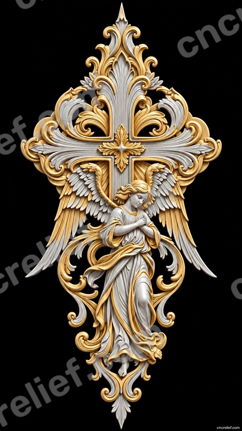 Christianity 101 - 3D relief design preview