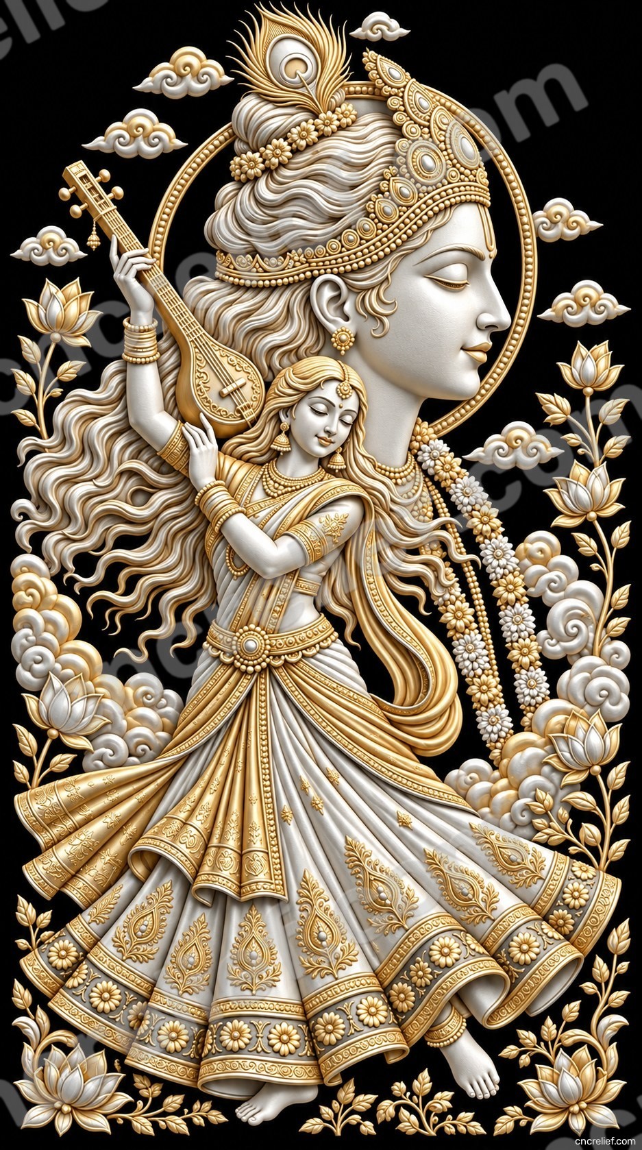 GOD 015 - 3D relief design preview