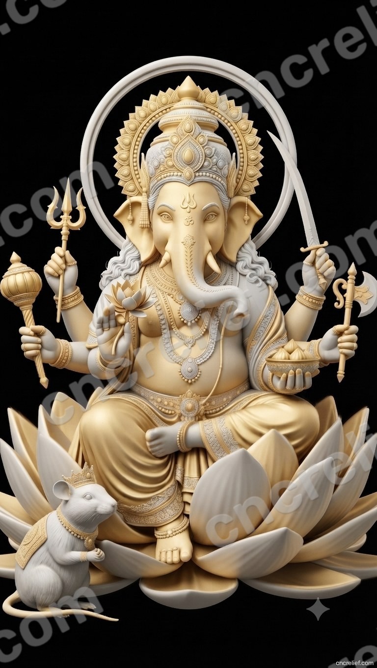 GOD 134 - 3D relief design preview