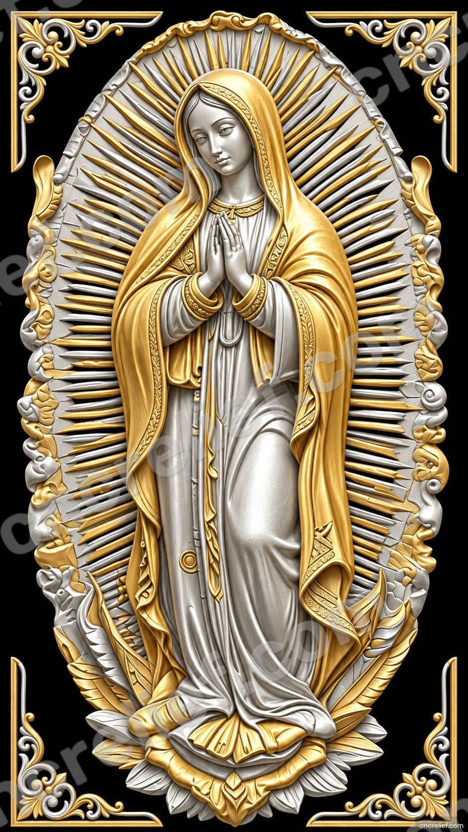 Christianity 148 - 3D relief design preview
