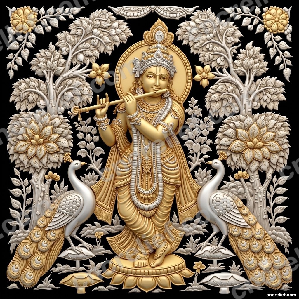 GOD 012 - 3D relief design preview