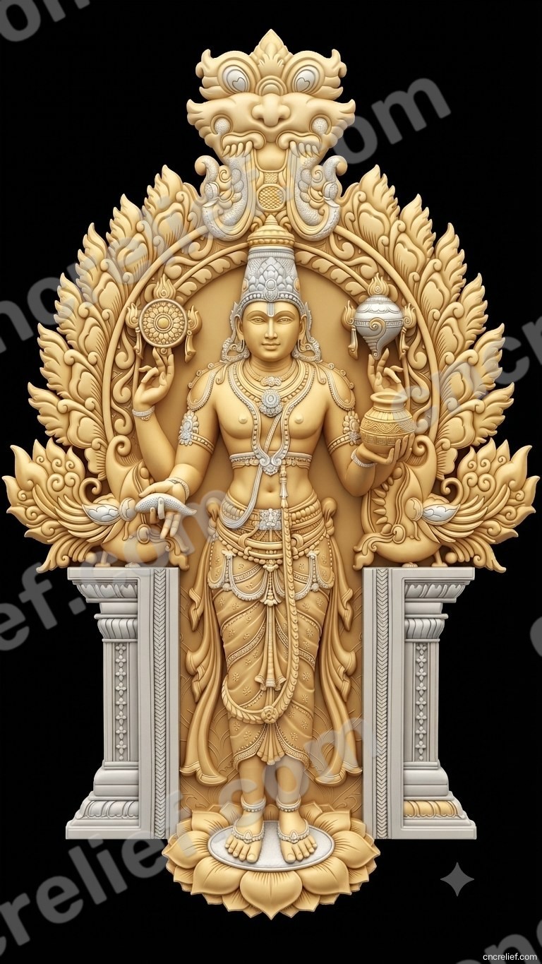 GOD 189 - 3D relief design preview