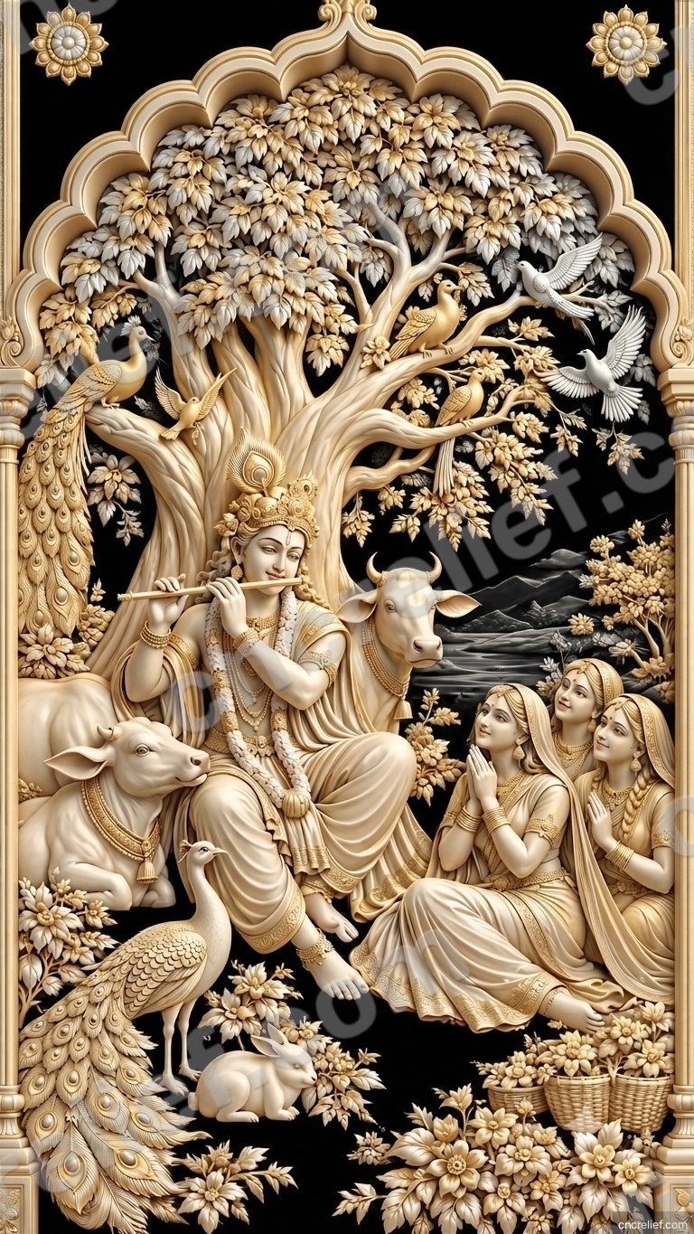 GOD 180 - 3D relief design preview