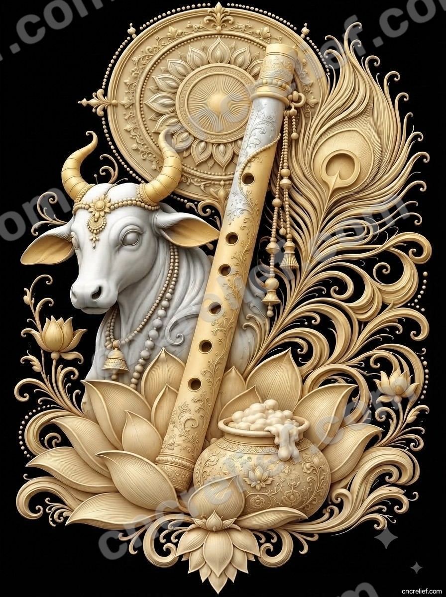 GOD 076 - 3D relief design preview
