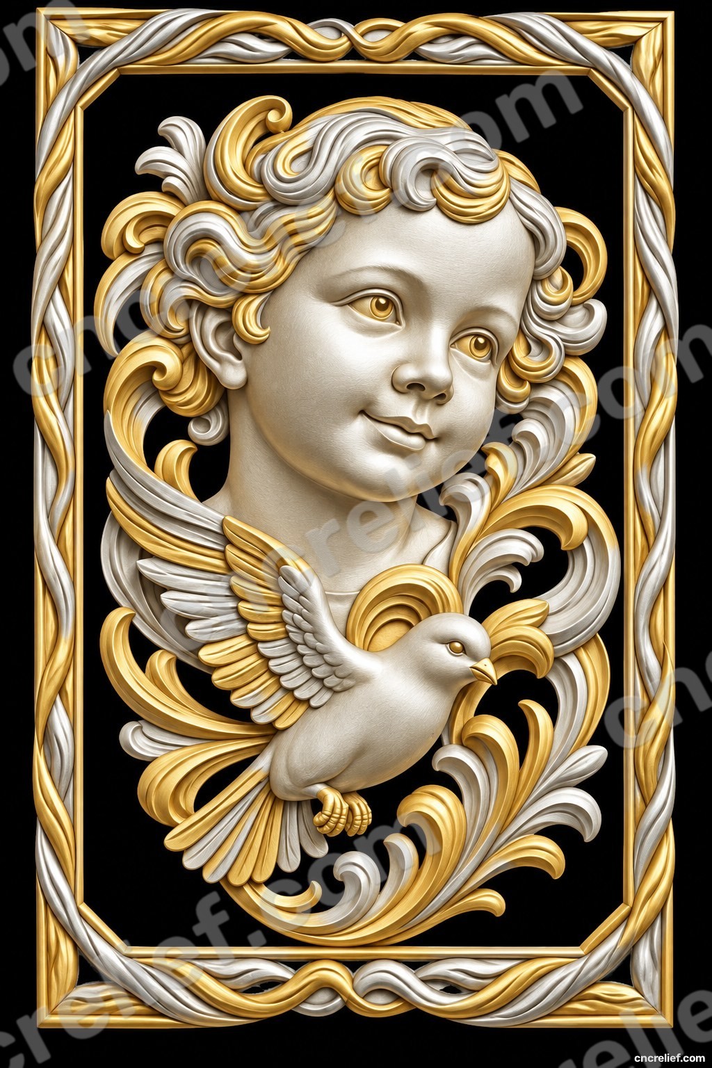 Christianity 094 - 3D relief design preview