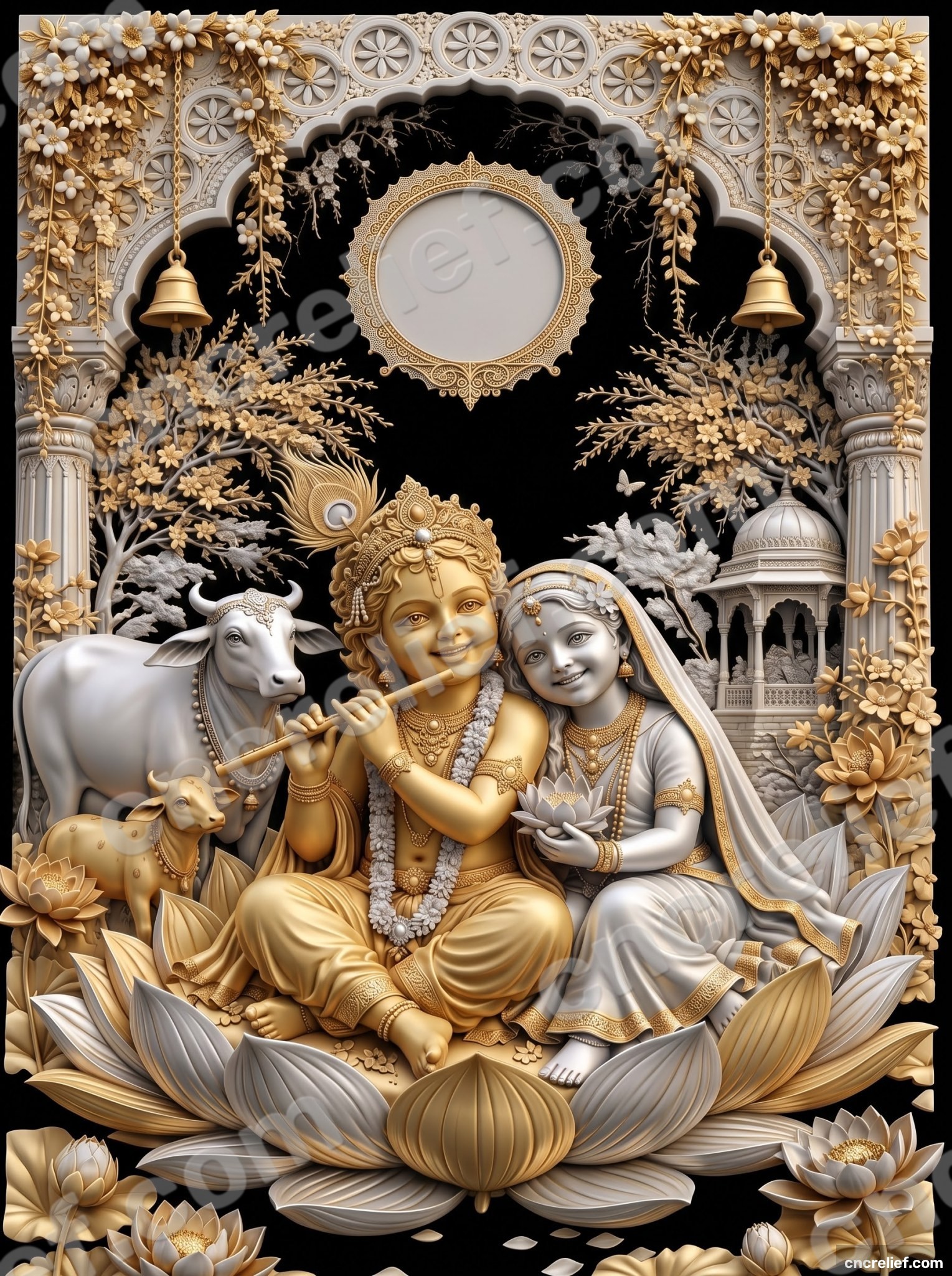 GOD 027 - 3D relief design preview