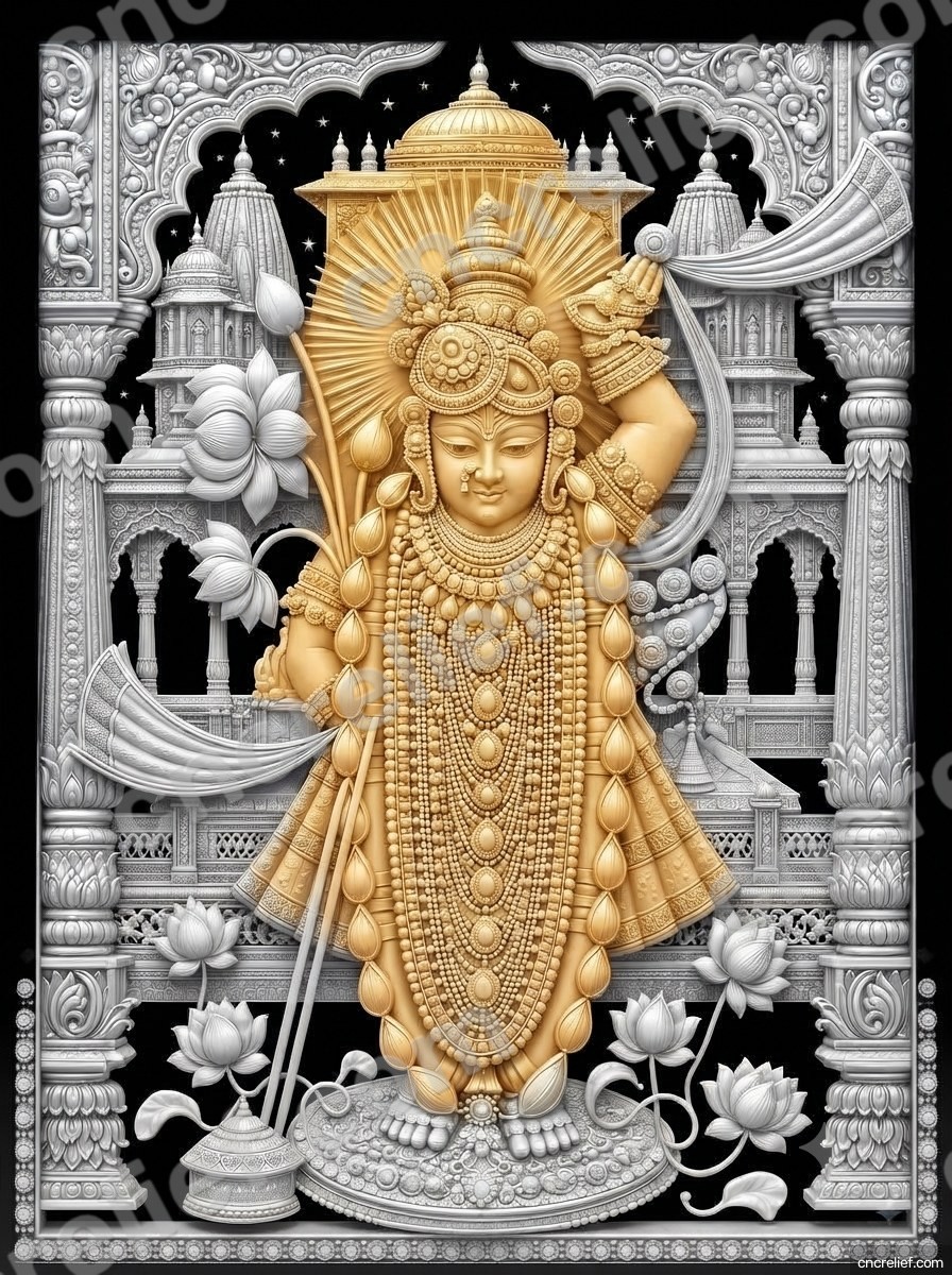 GOD 090 - 3D relief design preview