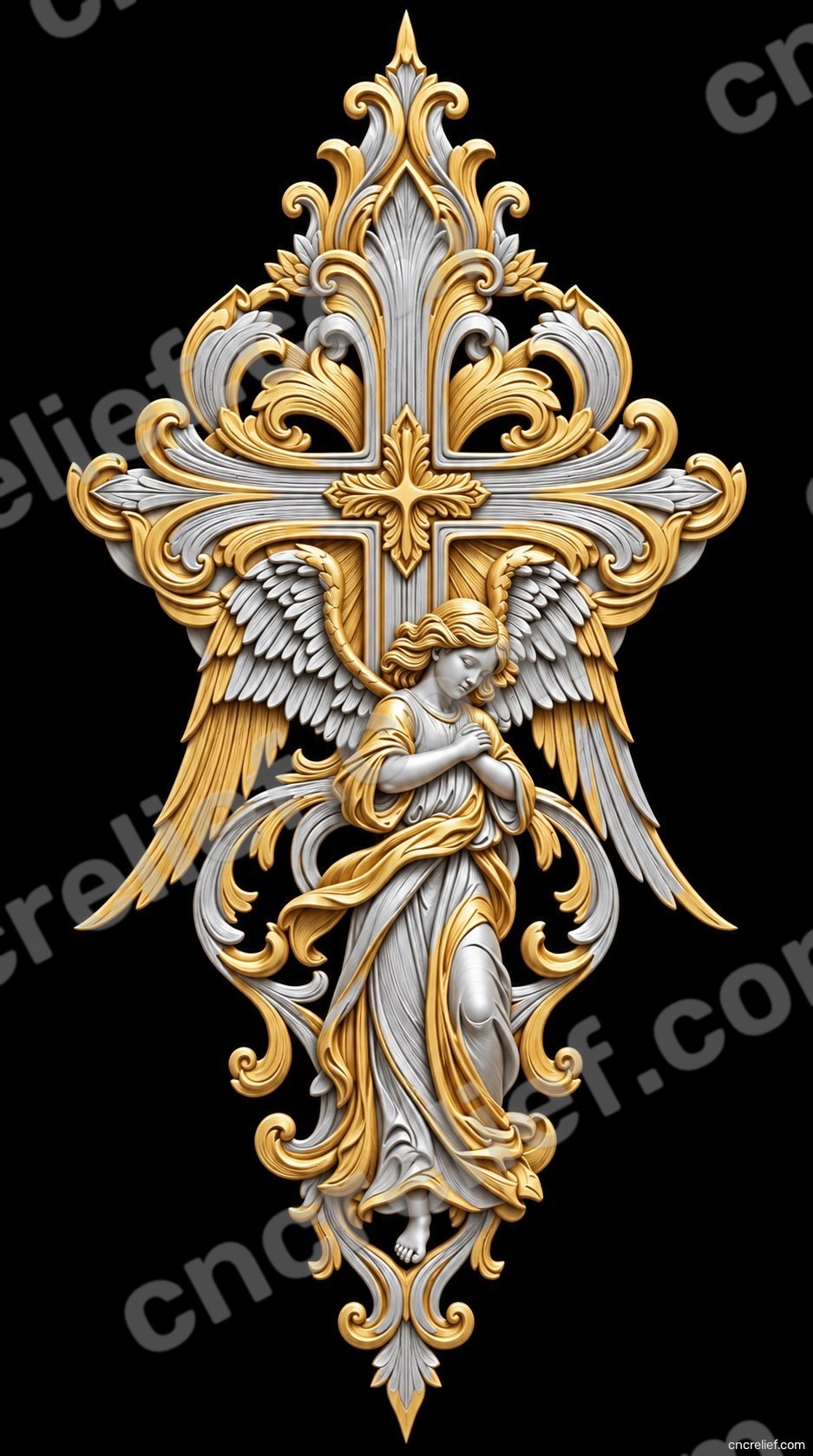 Christianity 173 - 3D relief design preview