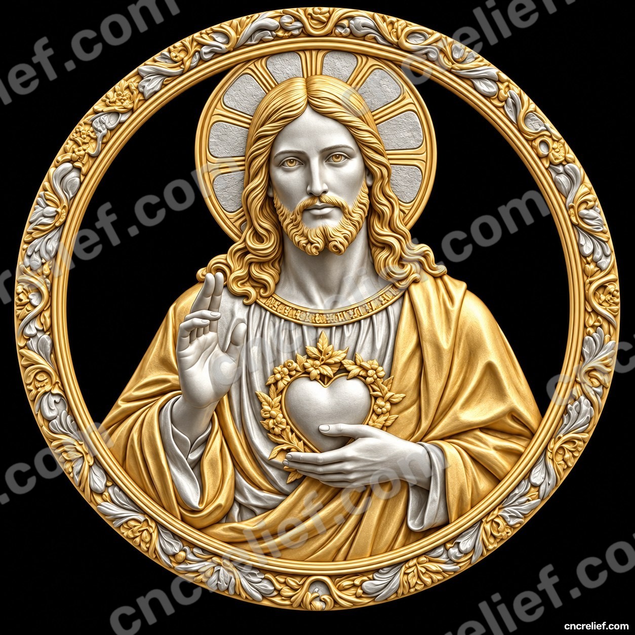 Christianity 174 - 3D relief design preview