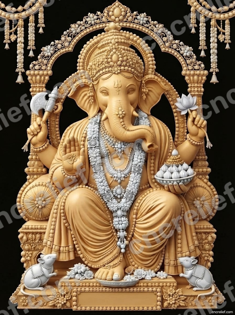 GOD 099 - 3D relief design preview