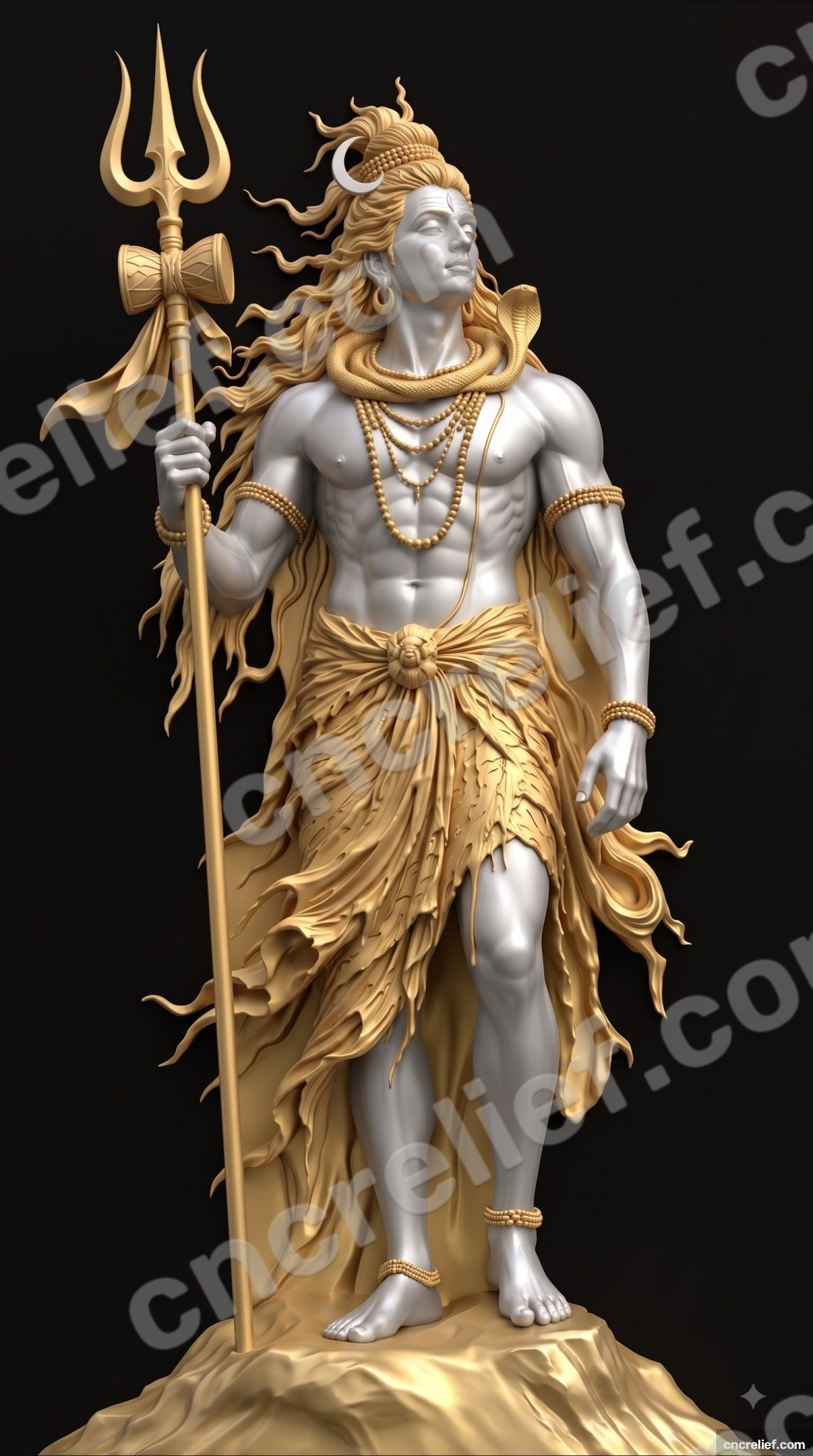 GOD 029 - 3D relief design preview