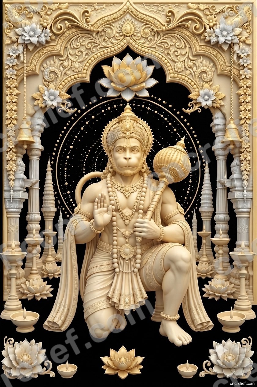 GOD 040 - 3D relief design preview