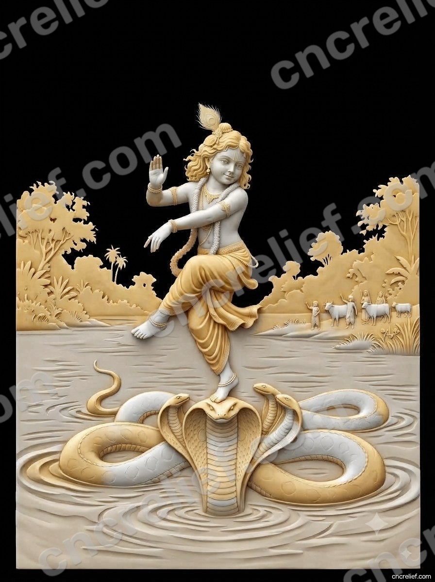 GOD 064 - 3D relief design preview