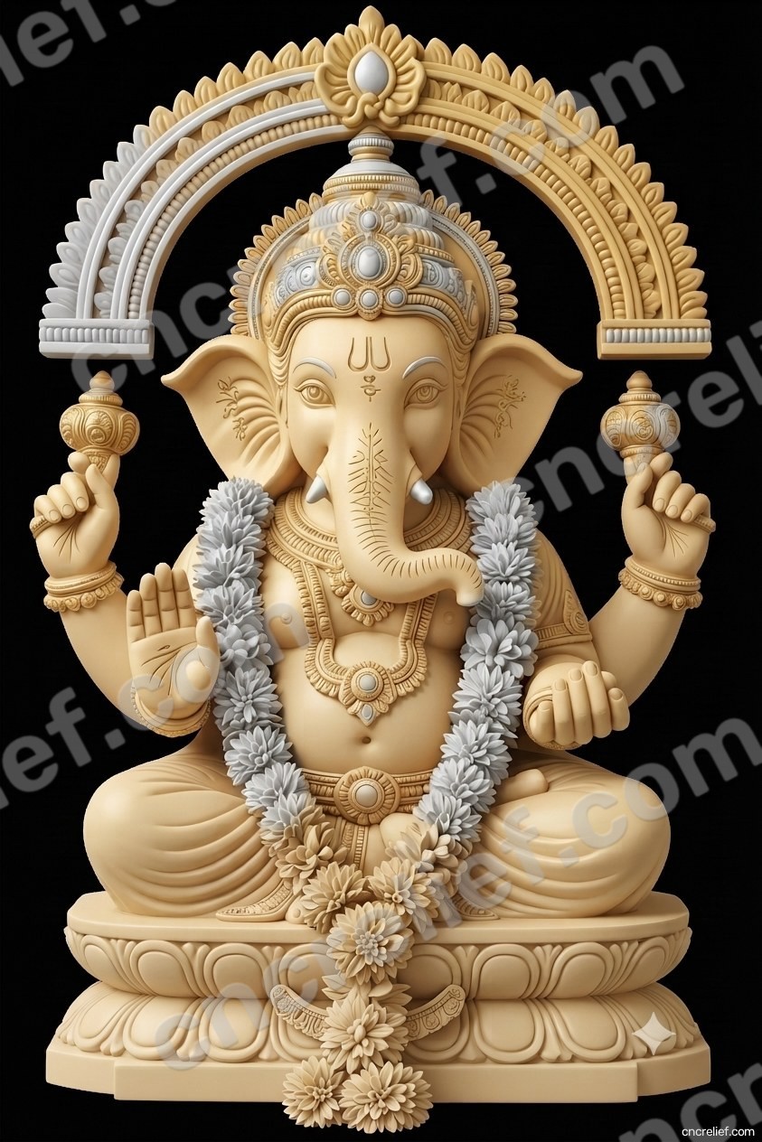 GOD 051 - 3D relief design preview